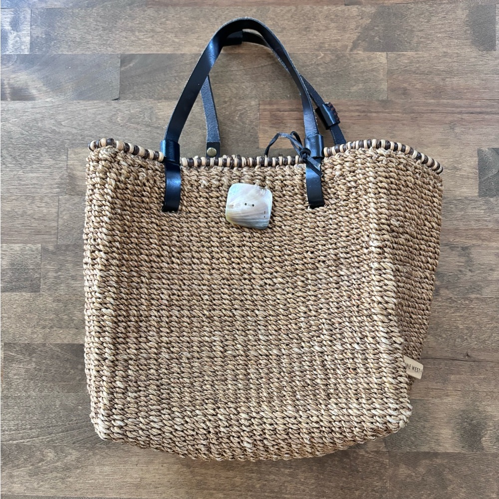 Nine west beach bag tote